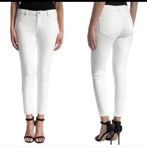 Liverpool NWT White Ankle Skinny Jean 8/29